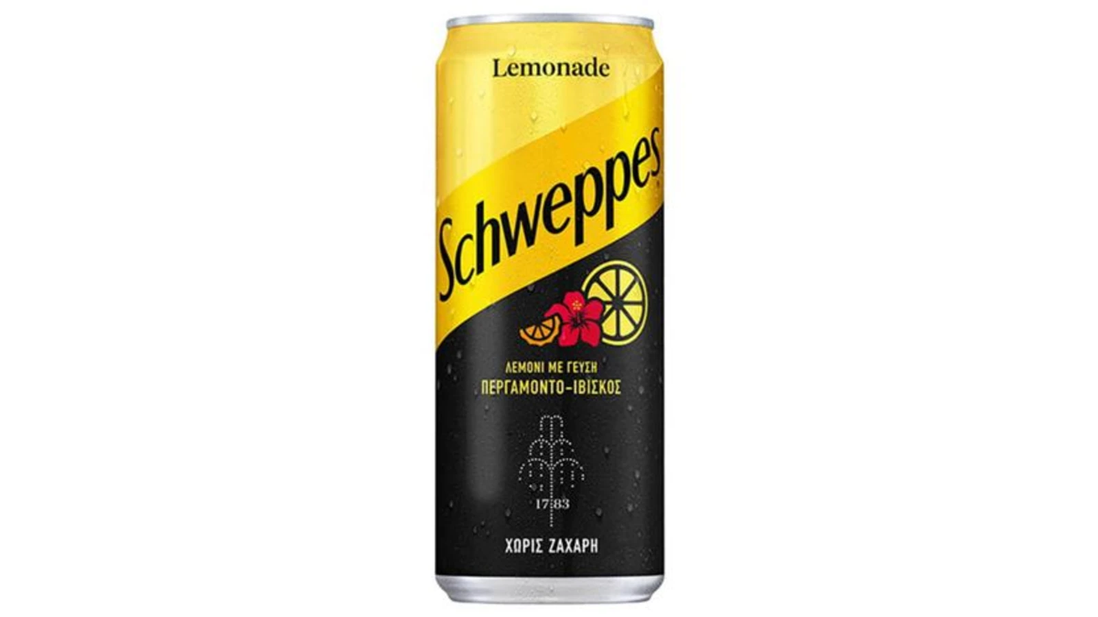 Schweppes Lemonade (Bergamot - Hibiscus) 330ml Can